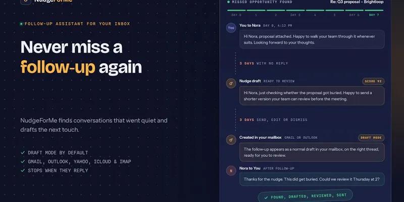 NudgeForMe screenshot