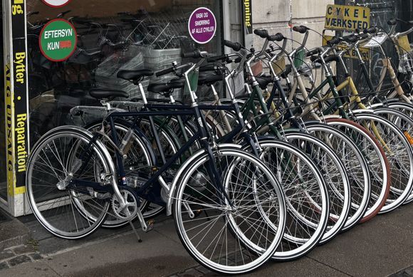Kildemoes Street herrecykel i mat sort