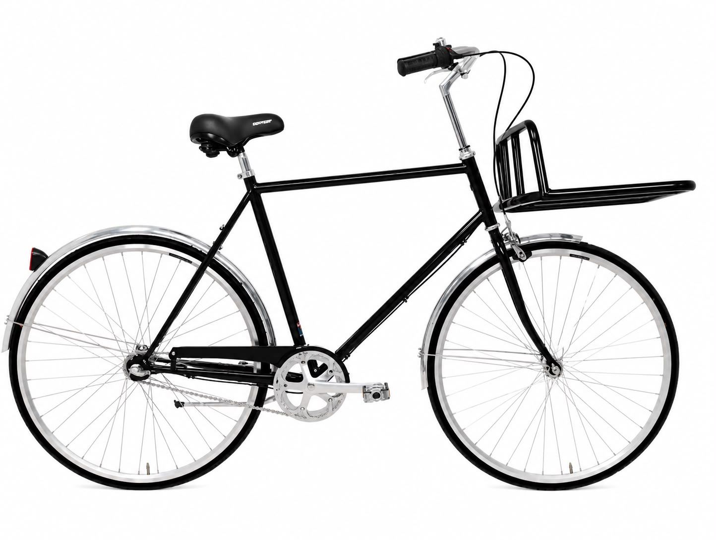 Amsterdam Herre Cykel 3 Gear Shimano Nexus- Kurv