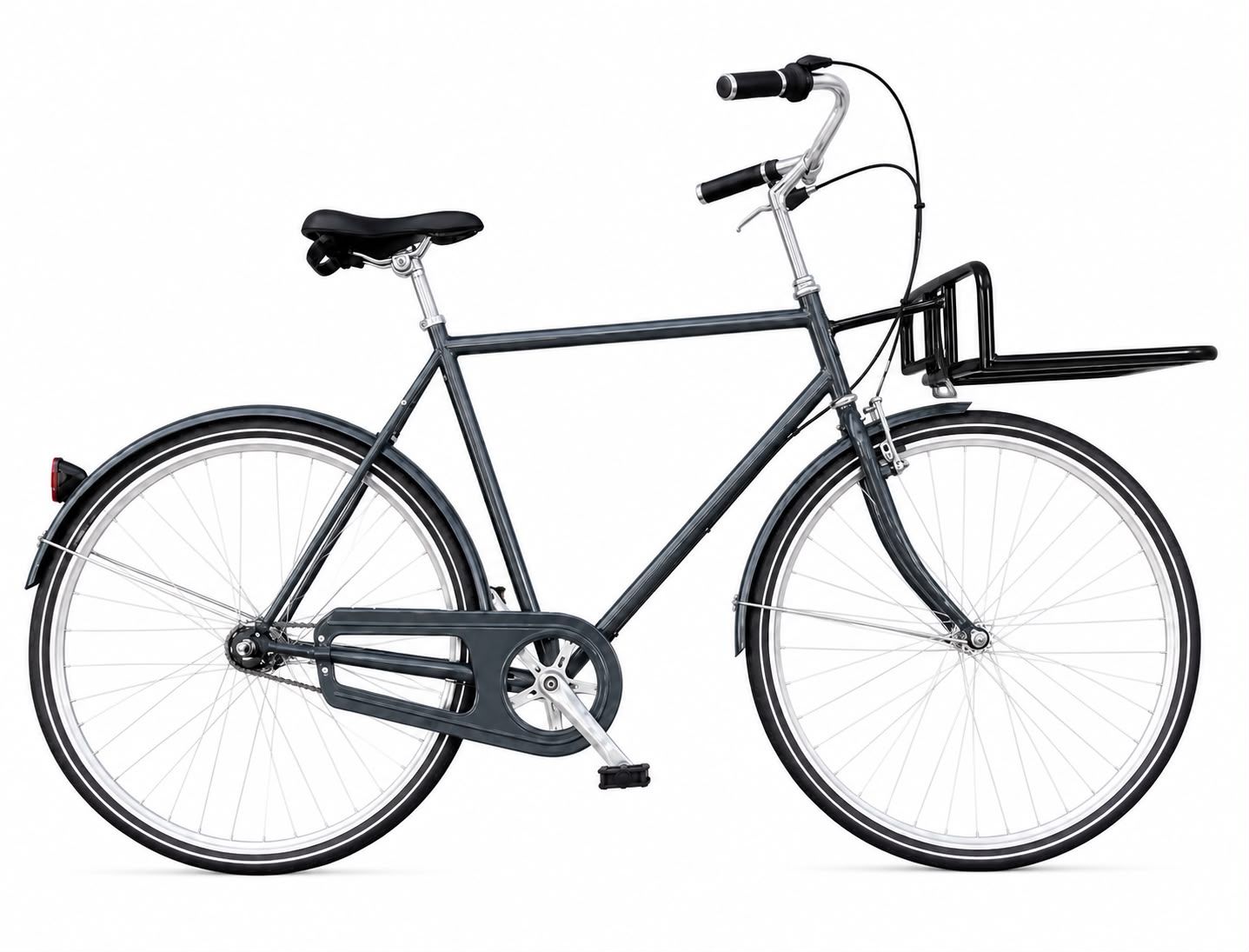 Amsterdam Herre Cykel 3 Gear Shimano Nexus- Kurv:​ ​Urban​ ​LAD​ ​stål