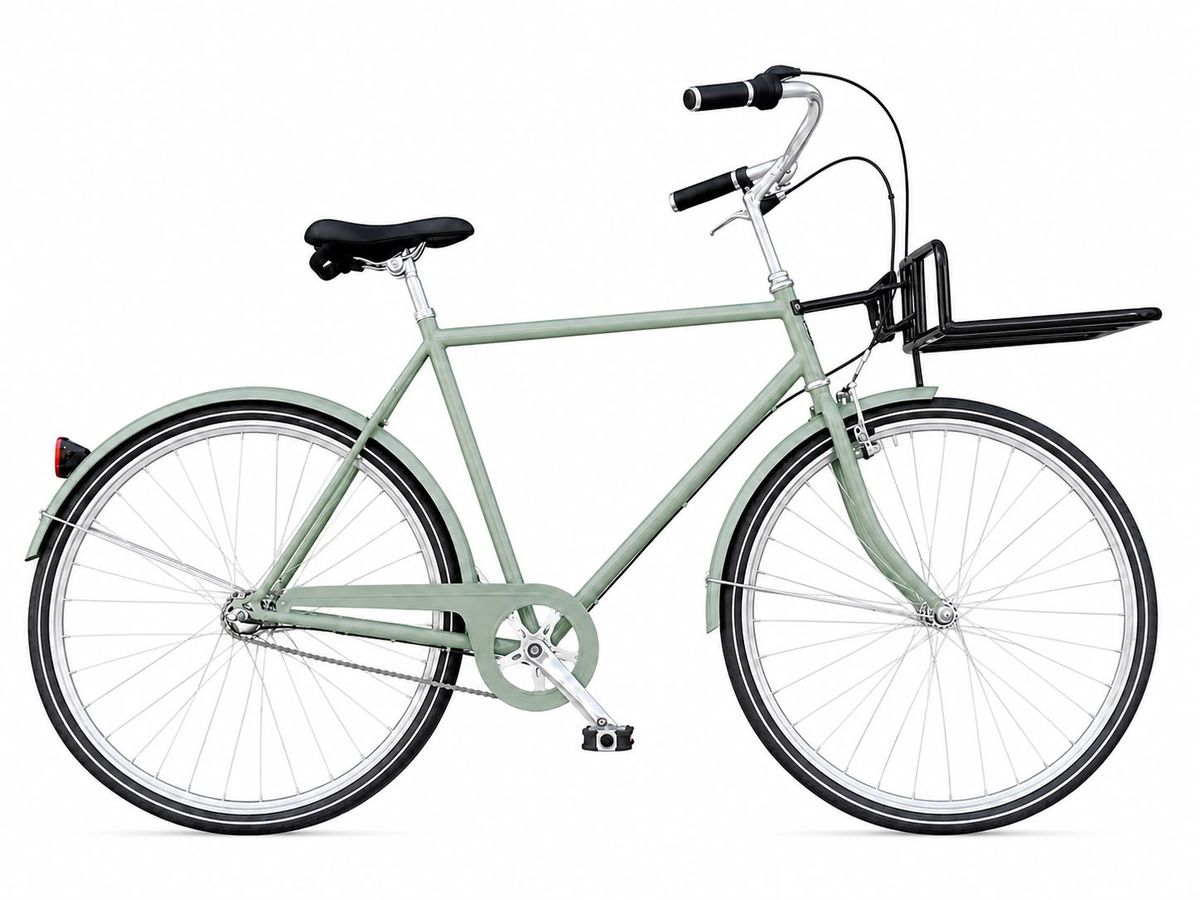 Amsterdam Herre Cykel 3 Gear Shimano Nexus- Kurv:​ ​Urban​ ​LAD​ ​stål
