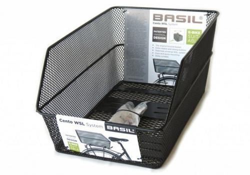 Cykelkurv til bagagebærer Basil Cento 38 x 24 x 11 cm.