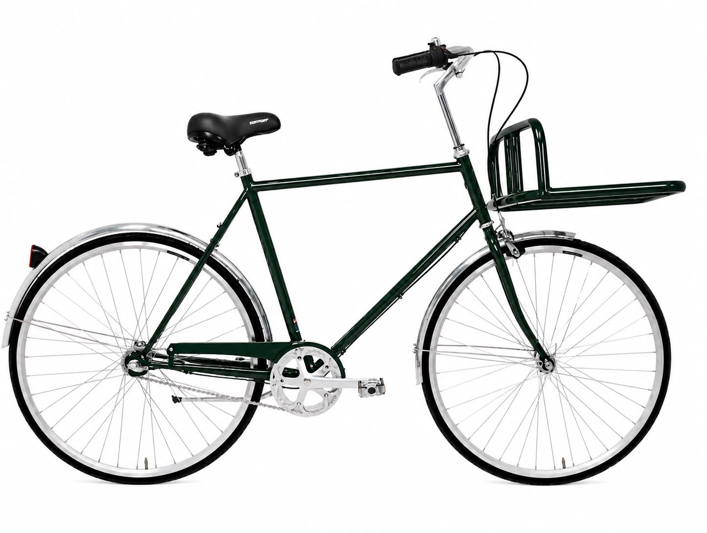 Amsterdam Herre Cykel 3 Gear Shimano Nexus- Kurv