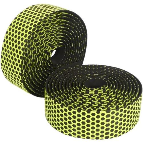 Edge Silicon anti-slip styrbånd – gul (2 stk. i æske)