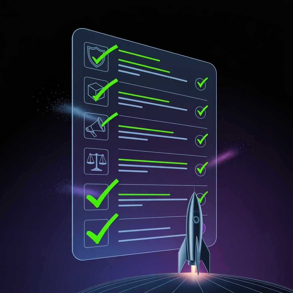 Startup founder going through the ultimate pre launch checklist covering validation market research product and marketing in 2026