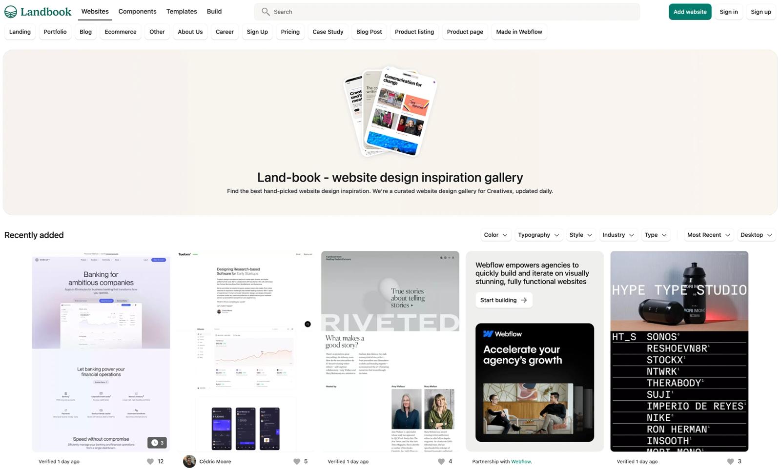 layout, UI and visual story telling
