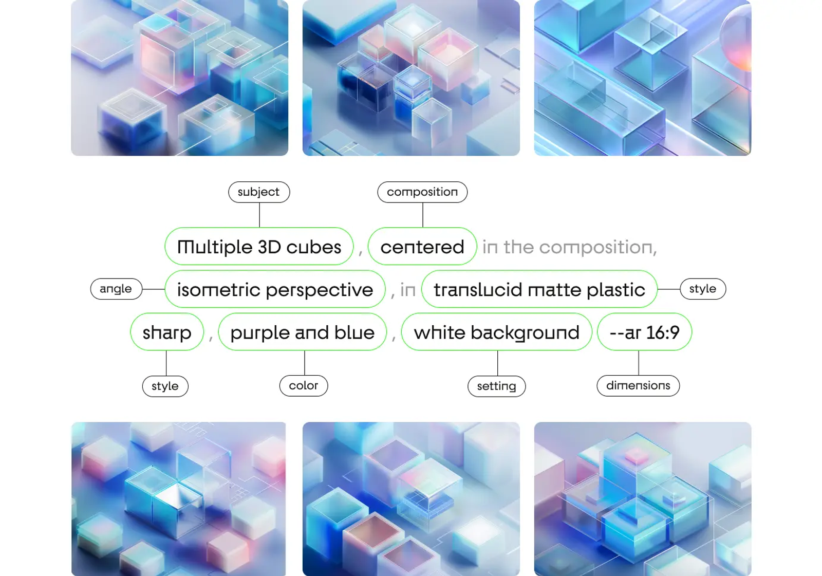 Midjourney image generation - Prompting example