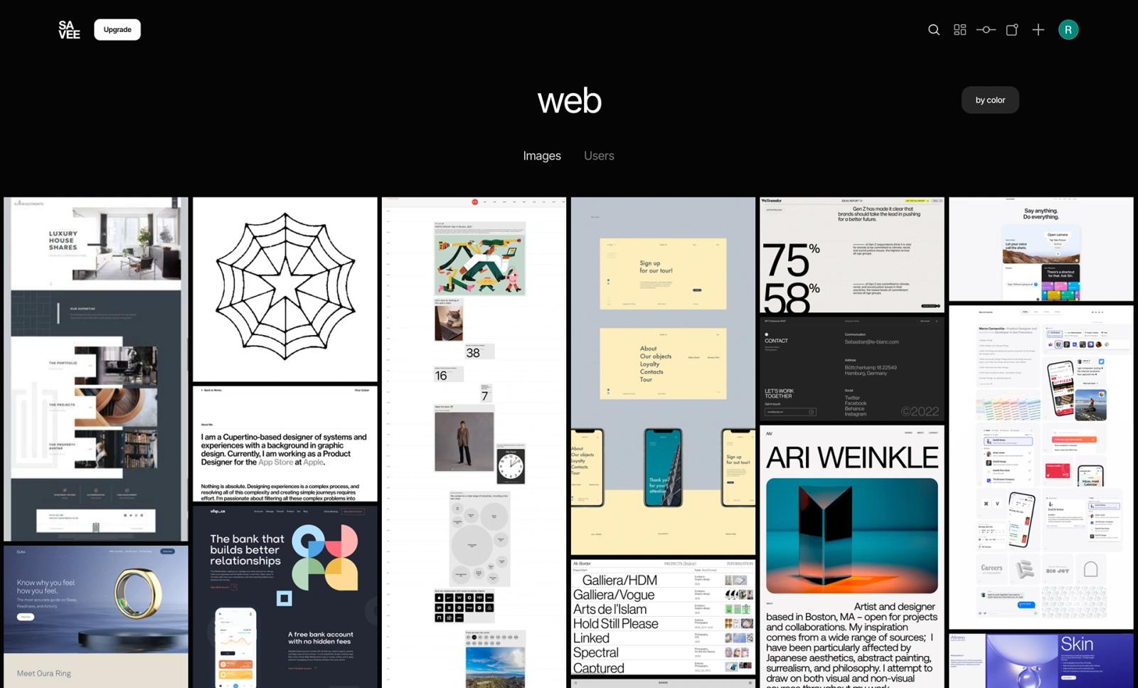 Niche design inspiration platform