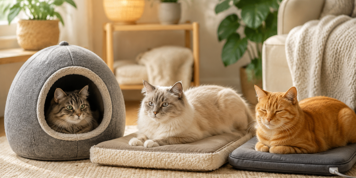 Best Cat Beds 2026: Cave Beds vs Flat Mats vs Heated Options β Complete Buyer's Guide
