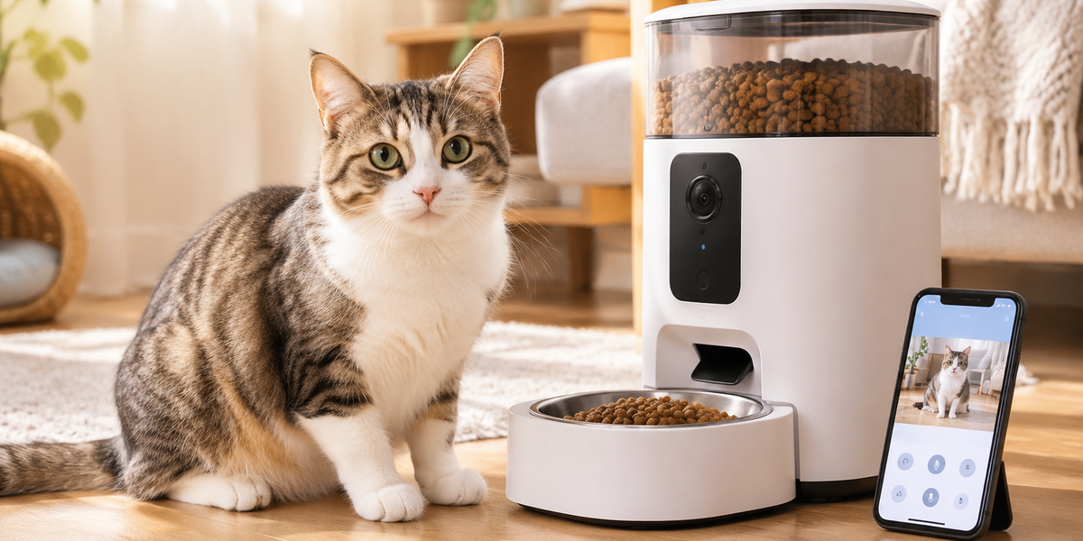 Best Smart Cat Feeders with Camera and Portion Control 2026: WiFi Models Tested