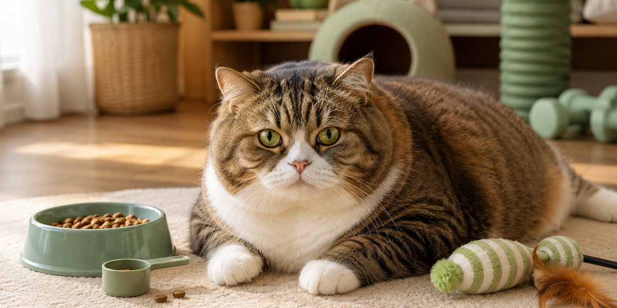 How to Help Your Overweight Cat Lose Weight Safely (2026 Guide)