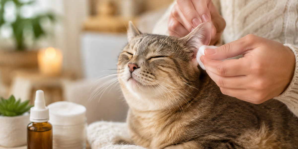 How to Clean Your Cat's Ears Safely at Home (2026 Guide)