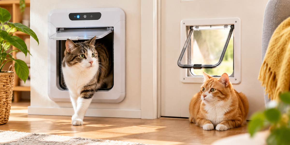 Automatic Cat Door vs Manual Cat Flap: Which Should You Choose in 2026?