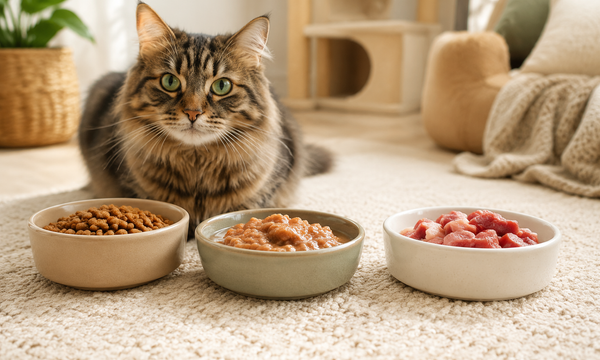 Best Cat Food for Indoor Cats 2026: Wet vs. Dry vs. Raw Diet