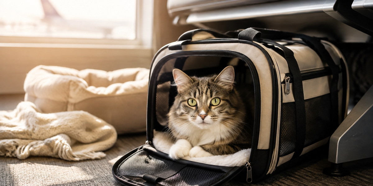 Best Airline-Approved Cat Carriers 2026: Soft-Sided Under-Seat Options