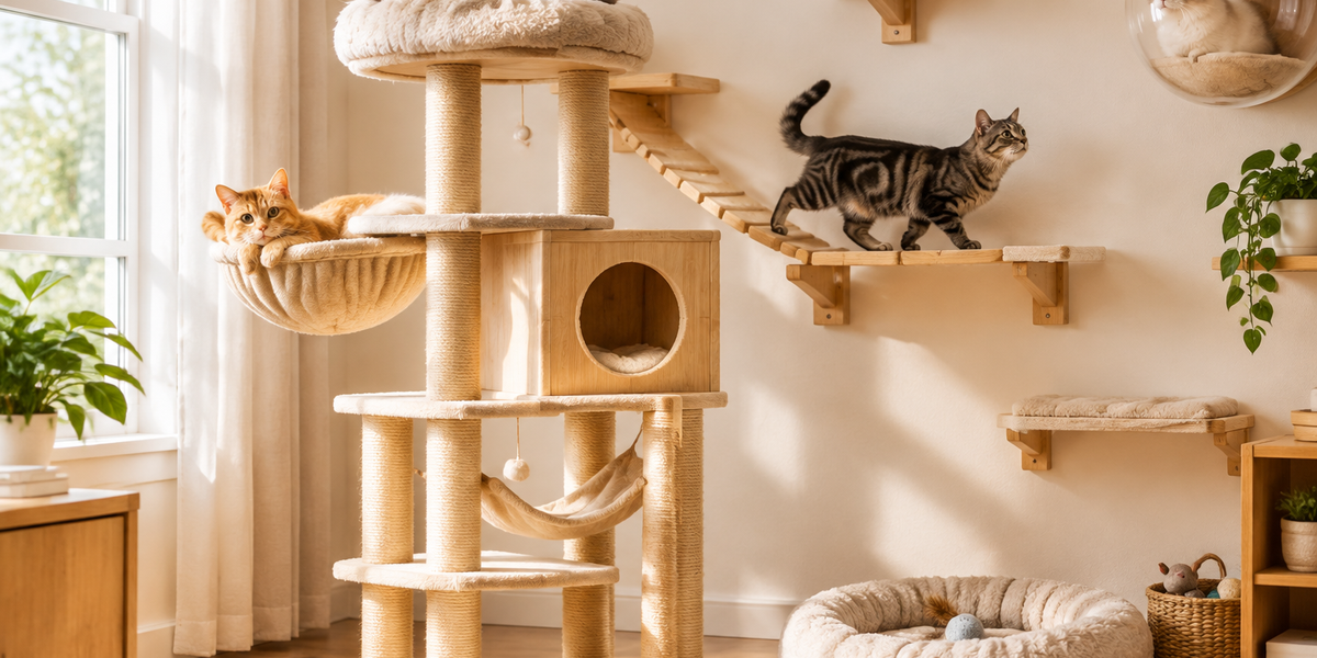 How to Set Up a Multi-Level Cat Room for Vertical Territory in 2026