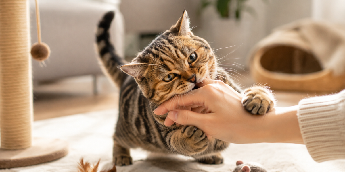 How to Stop Your Cat From Biting: Training Tips That Actually Work (2026)