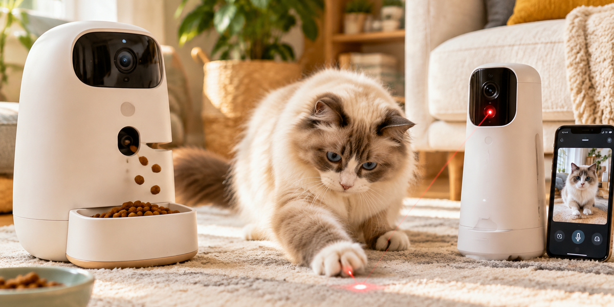 Best WiFi Pet Cameras with Treat Dispenser AND Laser Pointer 2026: Interactive Models Compared