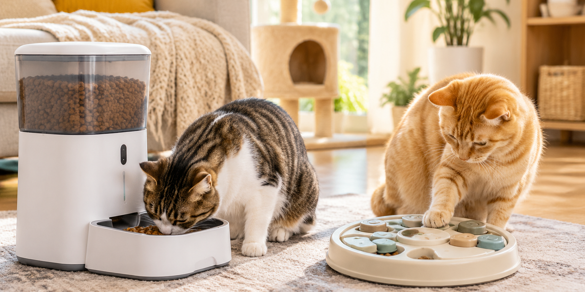 Smart Feeder vs Puzzle Feeder for Bored Indoor Cats: Which Keeps Them Mentally Stimulated in 2026?