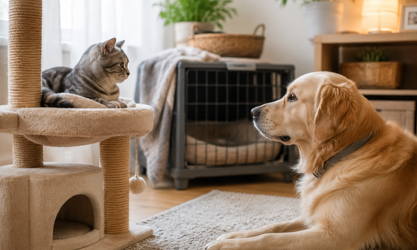 How to Introduce a Cat to a Dog: Week-by-Week Process (2026 Guide)