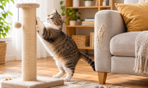 How to Get Your Cat to Use a Scratching Post Instead of the Couch (2026 Guide)