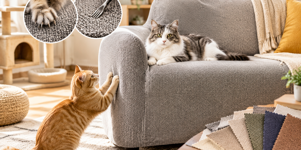 Best Furniture Covers That Cats Won't Scratch Through 2026: Chew-Proof & Claw-Resistant Fabrics Compared