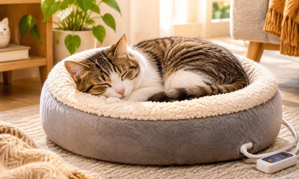 Are Heated Cat Beds Safe to Leave On All Night in 2026? Energy Use, Auto-Shutoff & Burn Risk Compared