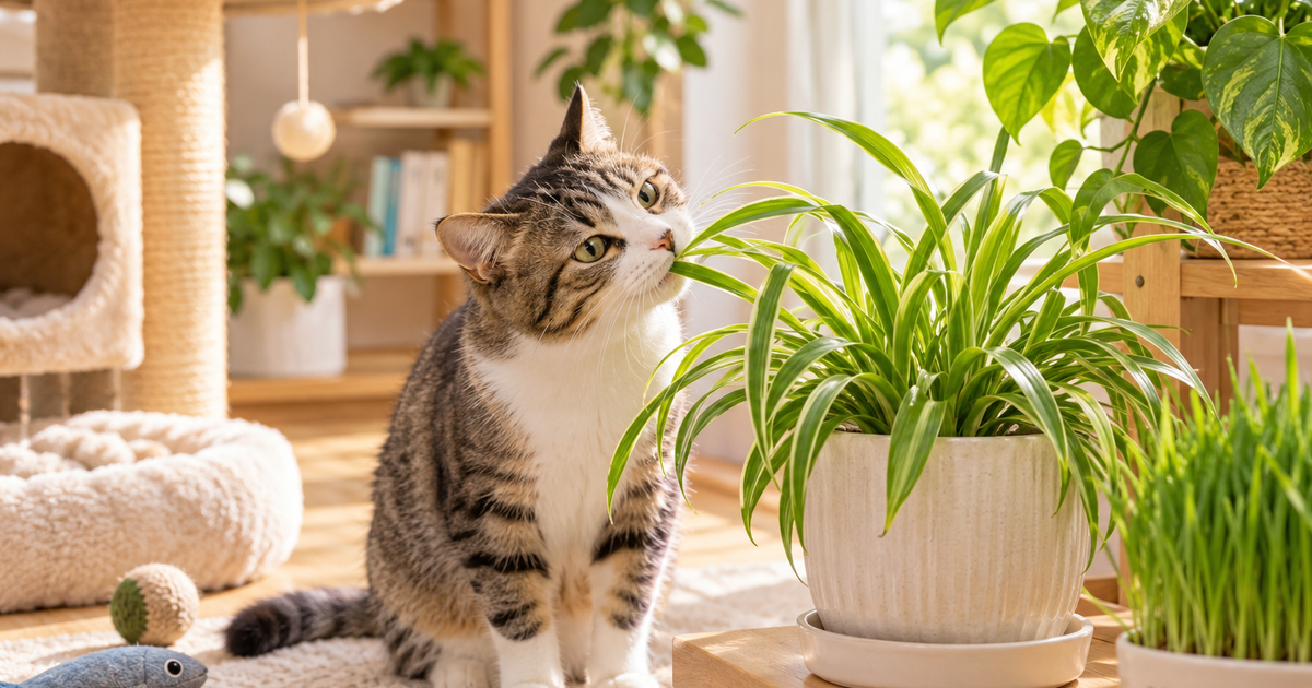 Best Cat-Safe Houseplants 2026: Non-Toxic Indoor Plants | MeowPod