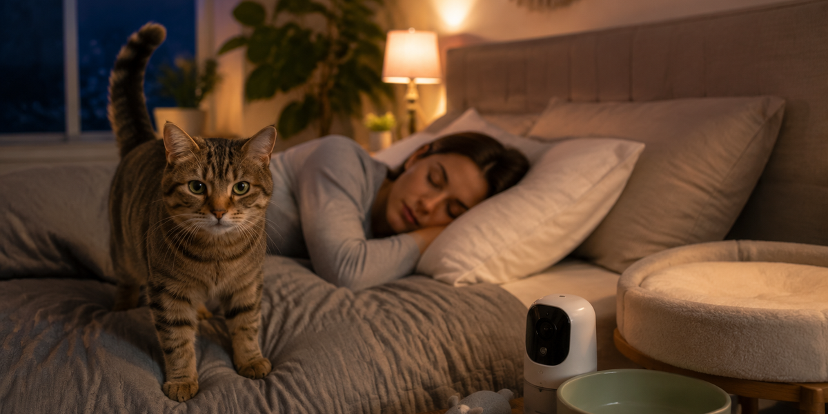 How to Stop a Cat From Waking You Up at Night (2026 Guide)
