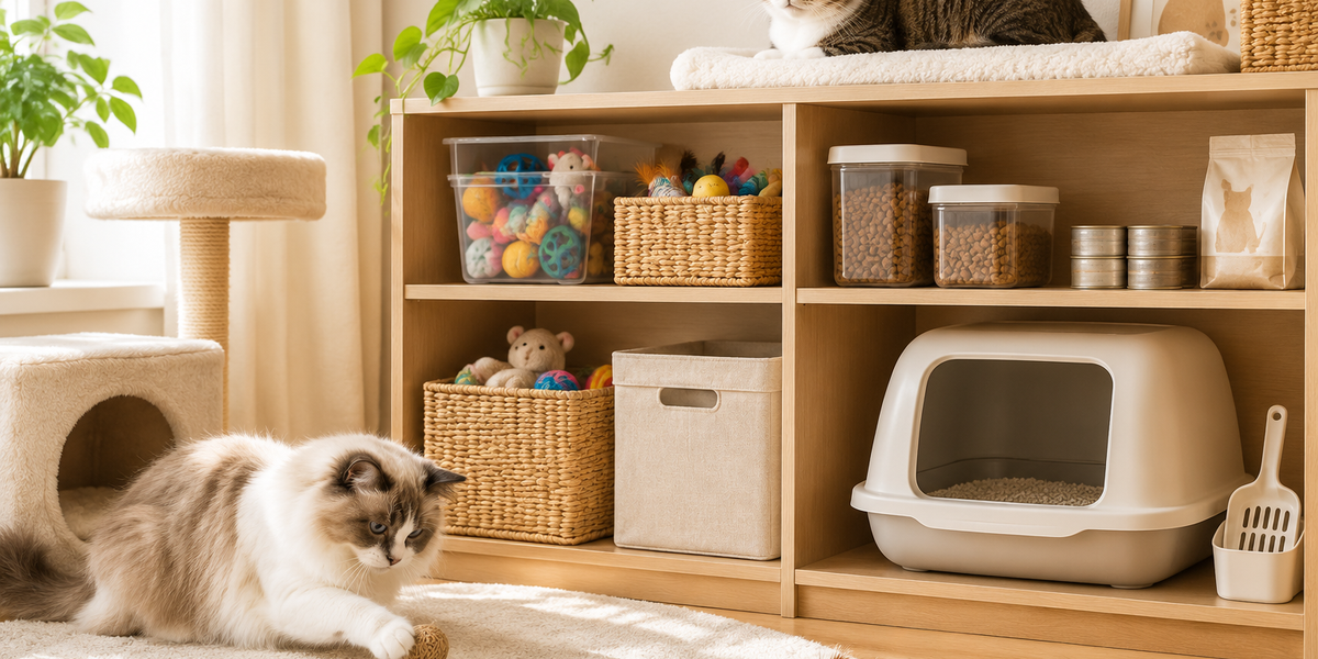 Best Cat Room Storage Solutions for Toys, Food, and Litter Supplies in 2026