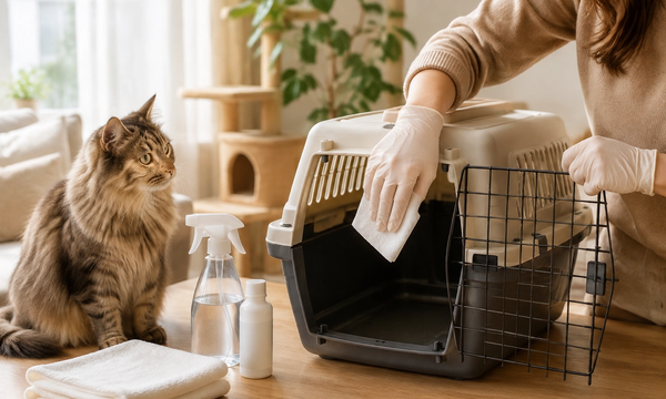 How to Clean a Cat Carrier After a Vet Visit: Step-by-Step Disinfection Guide (2026)