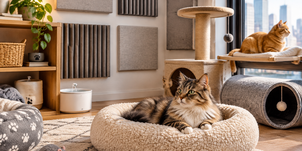 How to Soundproof a Cat Room for Apartment Living (2026 Guide)