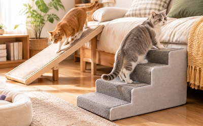 Best Cat Ramps and Stairs for Senior or Injured Cats 2026