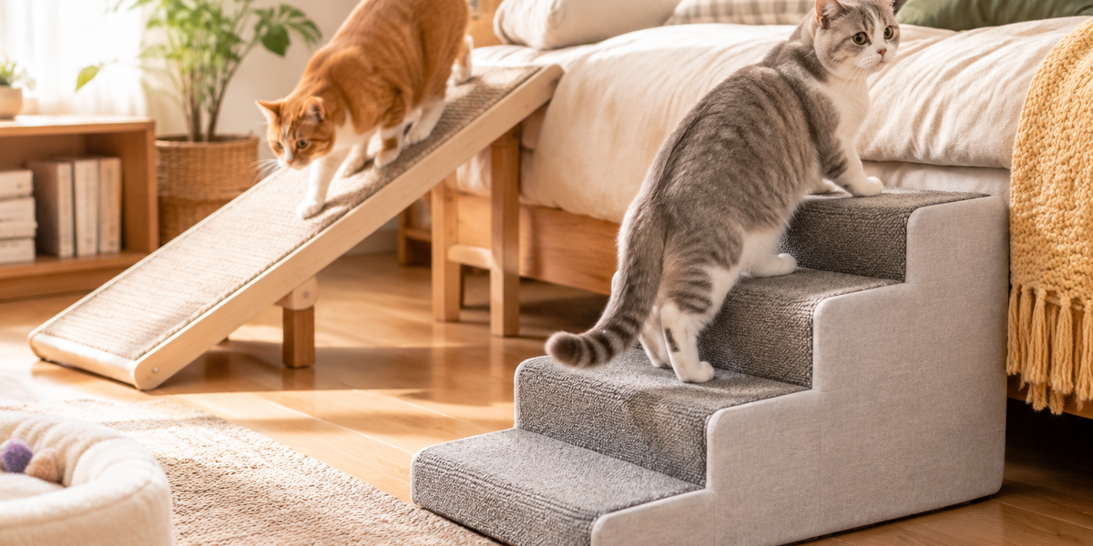 Best Cat Ramps and Stairs for Senior or Injured Cats 2026