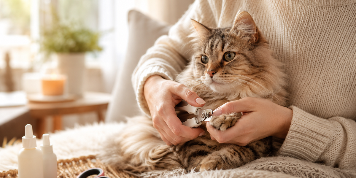 How to Trim Cat Nails at Home Without Stress or Scratches (2026 Guide)