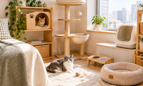 Cat Room Essentials for Studio Apartments 2026: Minimalist Setup Under 50 Square Feet