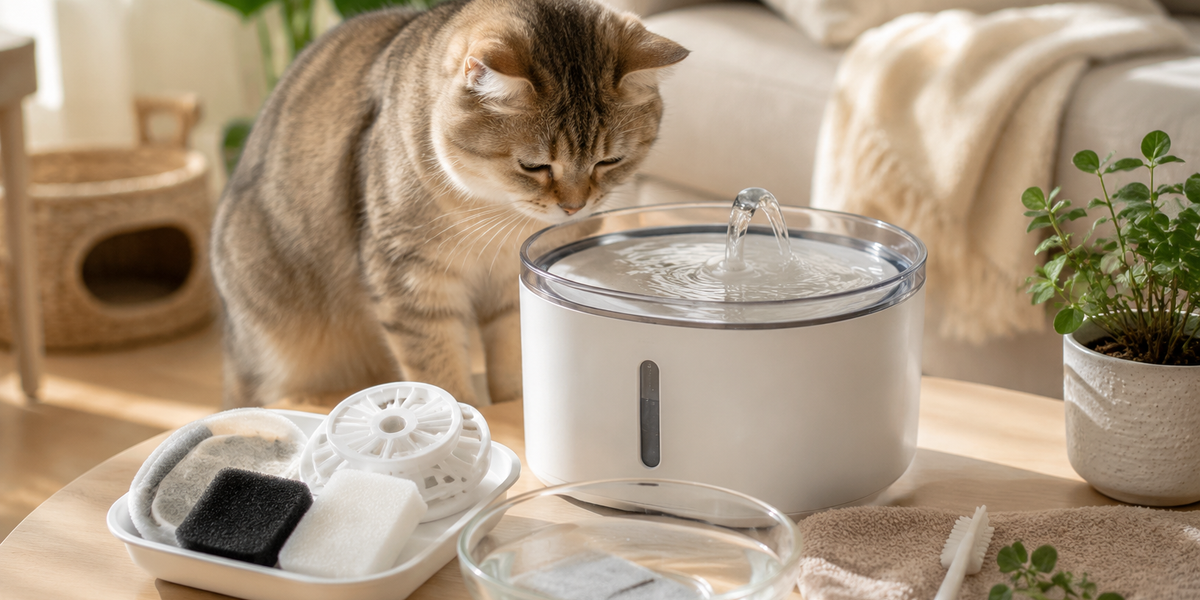 How to Clean a Cat Water Fountain Filter: Step-by-Step Maintenance Guide (2026)