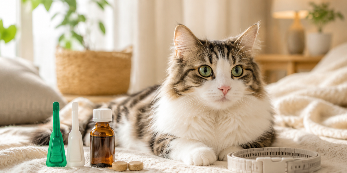 Best Flea Treatment for Cats 2026: Topical vs Oral vs Collar Compared