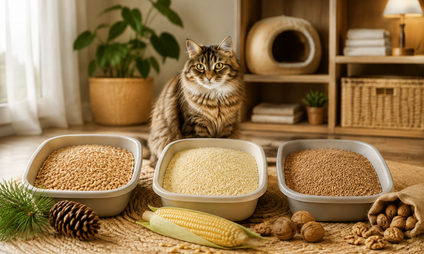 Best Natural Cat Litter 2026: Pine, Corn, and Walnut Compared