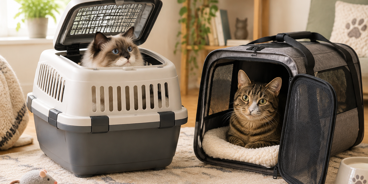 Best Cat Carriers for Anxious Cats and Vet Visits 2026: Top-Loading vs Side-Loading Models
