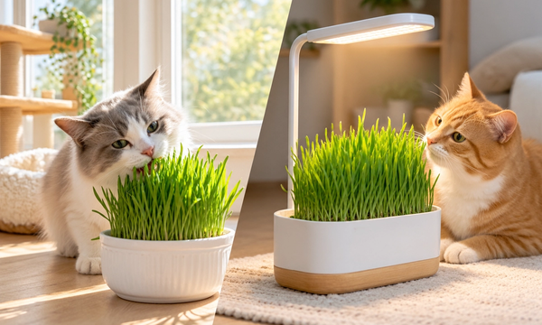 Best Cat Room Lighting 2026: Natural Light vs Grow Lamps for Cat Grass