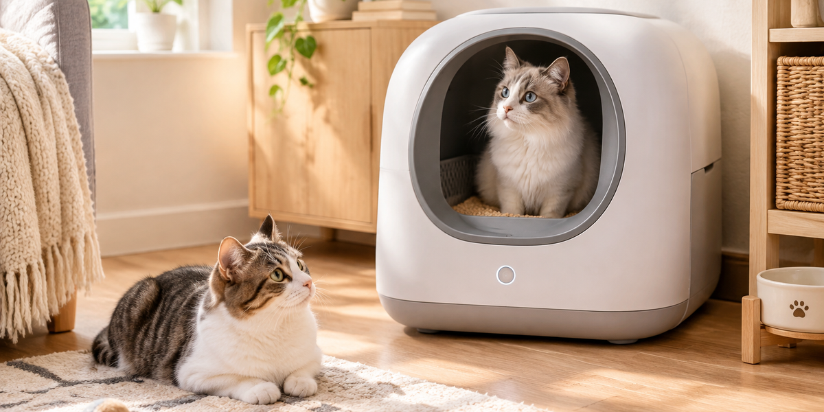 Best Smart Litter Boxes for Small Apartments 2026: Compact Self-Cleaning Models Under 20 Inches
