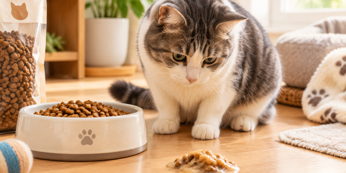 Why Does My Cat Throw Up After Eating Dry Food? 7 Common Causes and When to Switch Foods in 2026