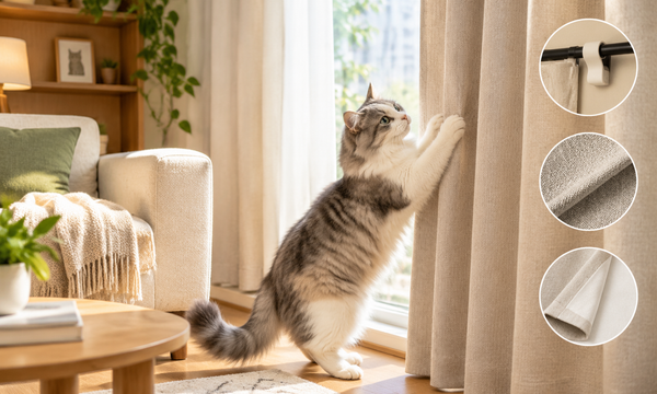 Best Cat-Proof Curtains for Renters 2026: No-Damage Install & Scratch-Resistant Options Compared