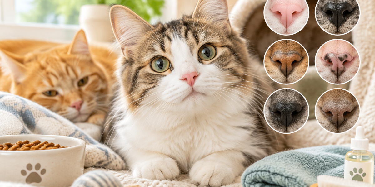 Cat Nose Colors and Textures: What's Normal and What's Not (2026 Guide)