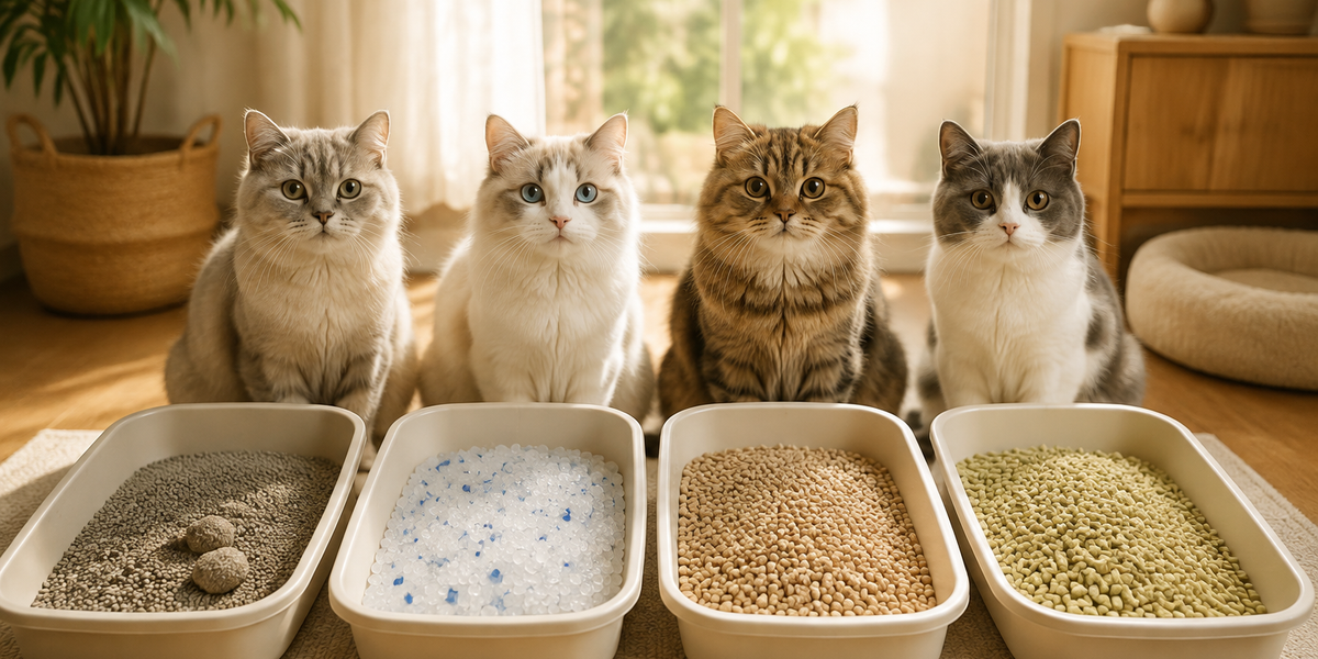 Best Cat Litter Types Compared 2026: Clumping vs Crystal vs Corn vs Tofu