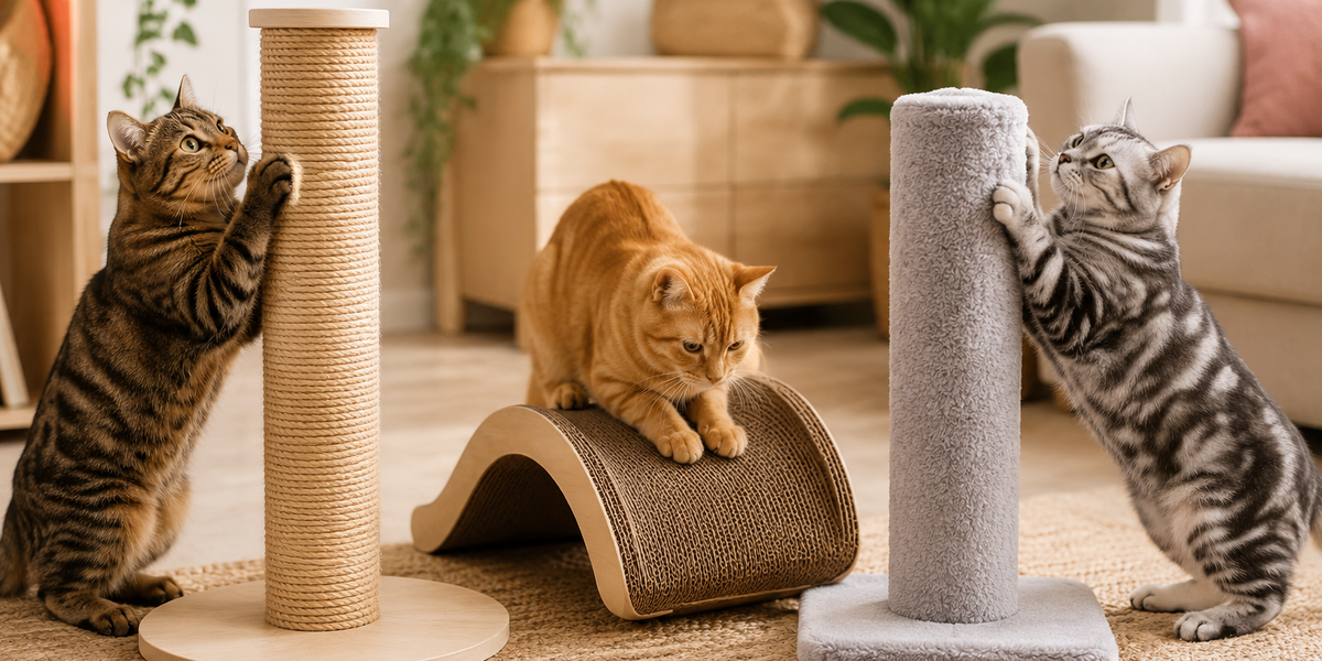 Best Cat Scratching Posts 2026: Sisal vs Cardboard vs Carpet Compared