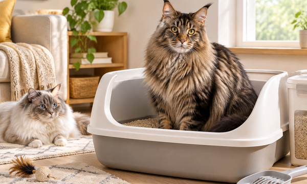 How to Choose the Right Litter Box Size for Large Cats: Maine Coon and Big Breed Sizing Guide 2026