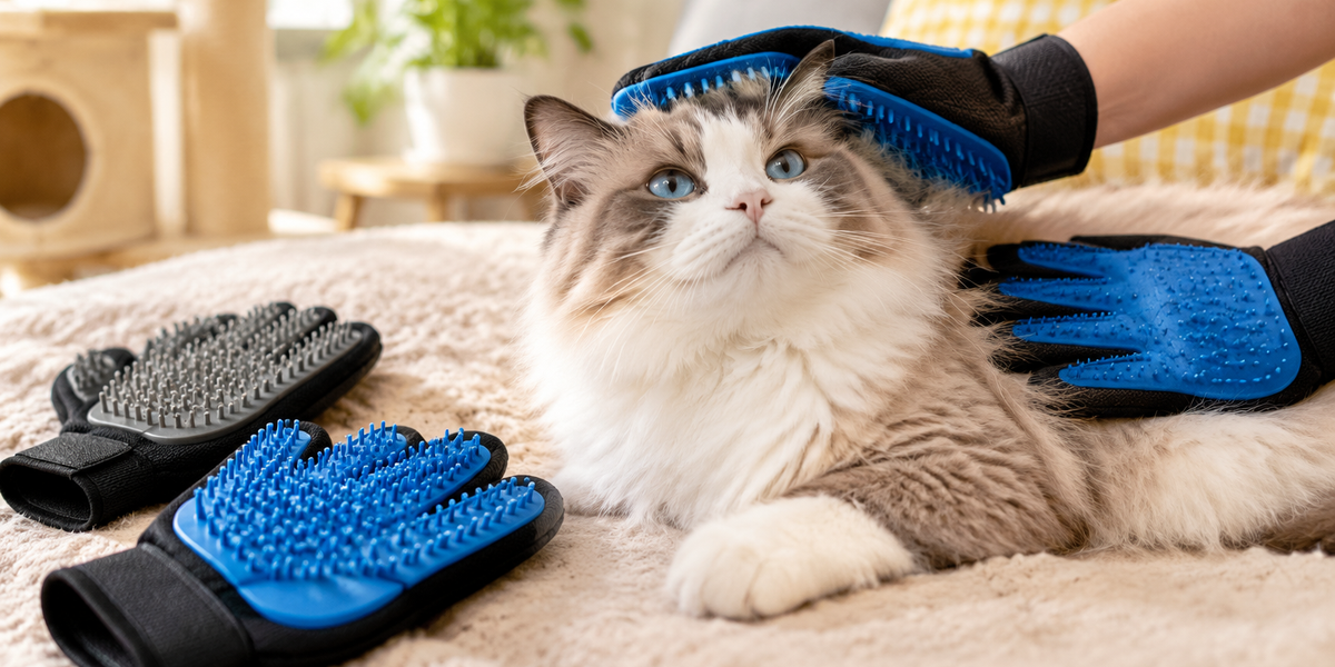 Best Cat Grooming Gloves for Cats That Hate Brushes 2026: Silicone vs Rubber Grip Models Tested