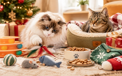 Best Christmas Gifts for Cats Under $50 in 2026: Toys, Treats & Gear They'll Actually Use